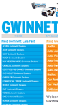 Mobile Screenshot of gwinnettcars.com